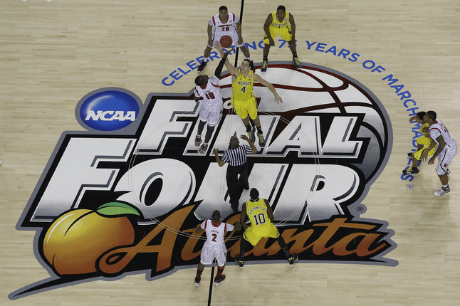 NCAA Final Four Michigan Louisville Basketball.JPG